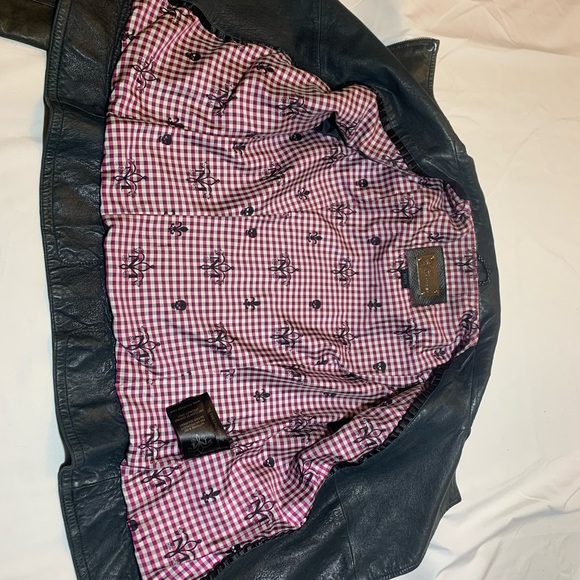 COPY - Stunning Mackage Lamb Leather Moto Biker Jacket - Picture 14 of 16